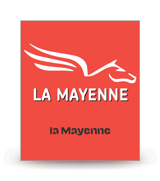 53 Mayenne - Département (2022) - Autocollant plaque immatriculation®