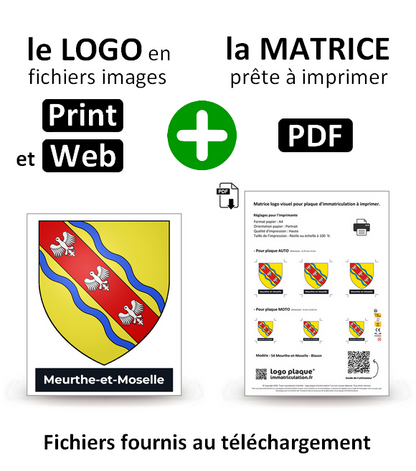 54 Meurthe-et-Moselle - Blason