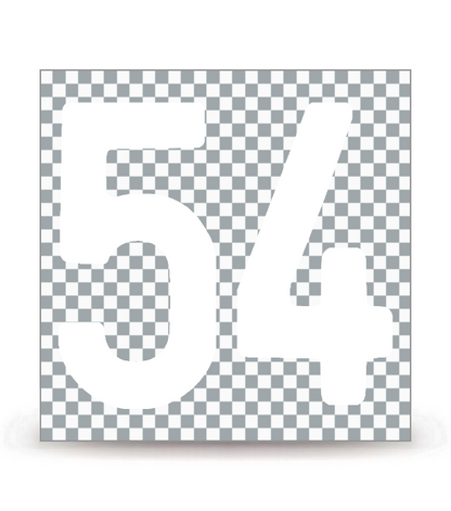 54 - Meurthe-et-Moselle | Autocollant plaque immatriculation®