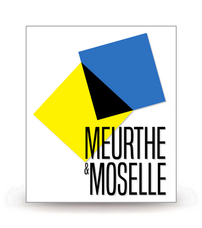 54 Meurthe-et-Moselle - Département (2017) - Autocollant plaque immatriculation®