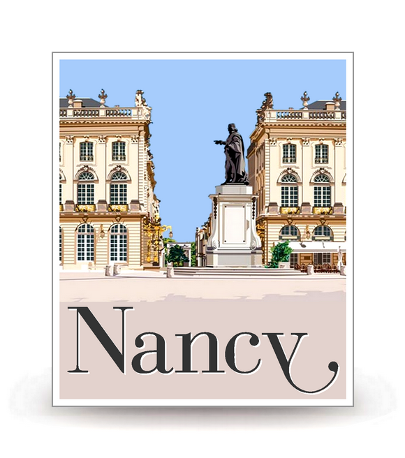 54 Nancy - Ville (2012) - Autocollant plaque immatriculation®
