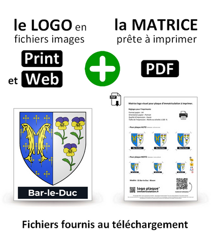 55 Bar-le-Duc - Blason
