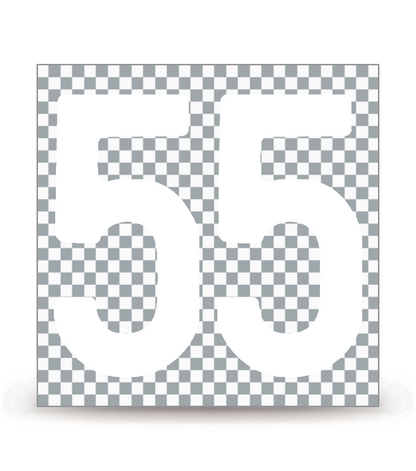 55 - Meuse | Autocollant plaque immatriculation®