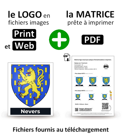 58 Nevers - Blason