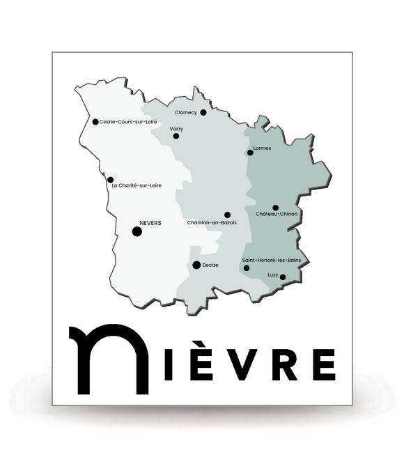 58 Nièvre - Département (2018)