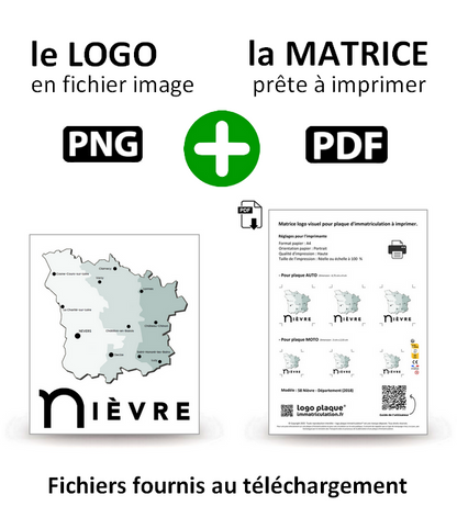 58 Nièvre - Département (2018)