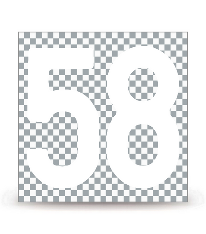58 - Nièvre | Autocollant plaque immatriculation®