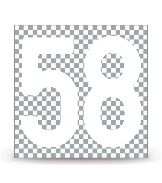 58 - Nièvre | Autocollant plaque immatriculation®