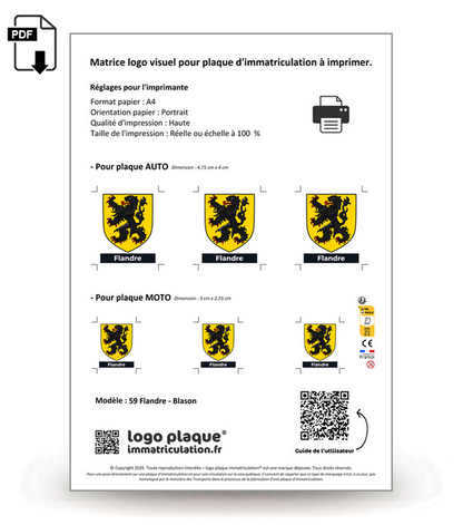 59 Flandre - Blason