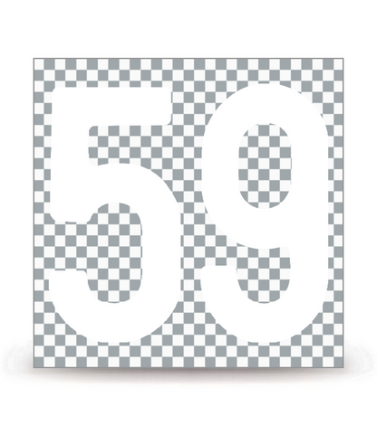59 - Nord | Autocollant plaque immatriculation®