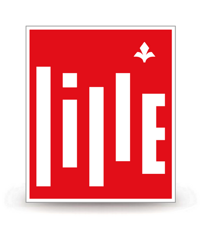 59 Lille - Ville (2017) - Autocollant plaque immatriculation®