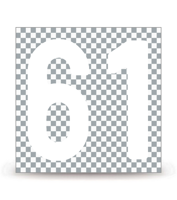61 - Orne | Autocollant plaque immatriculation®
