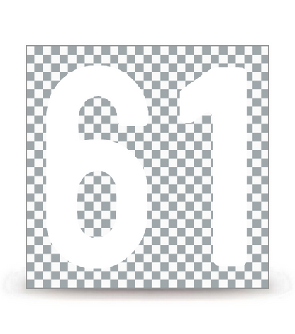 61 - Orne | Autocollant plaque immatriculation®