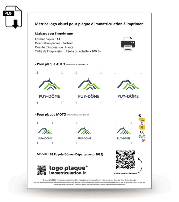 63 Puy-de-Dôme - Département (2022)