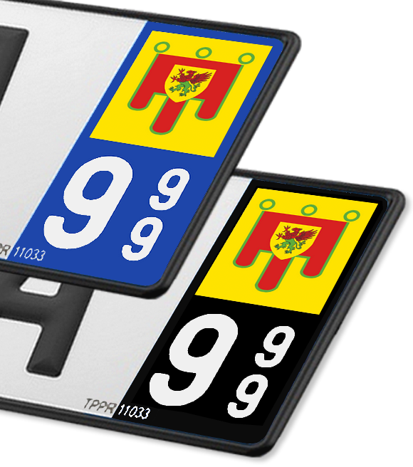 63 Puy-de-Dôme - Drapeau Ajusté