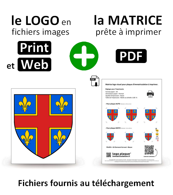 63 Clermont-Ferrand - Coat of Arms