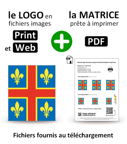 63 Clermont-Ferrand - Adjusted Flag