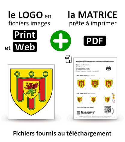 63 Puy-de-Dôme - Coat of Arms