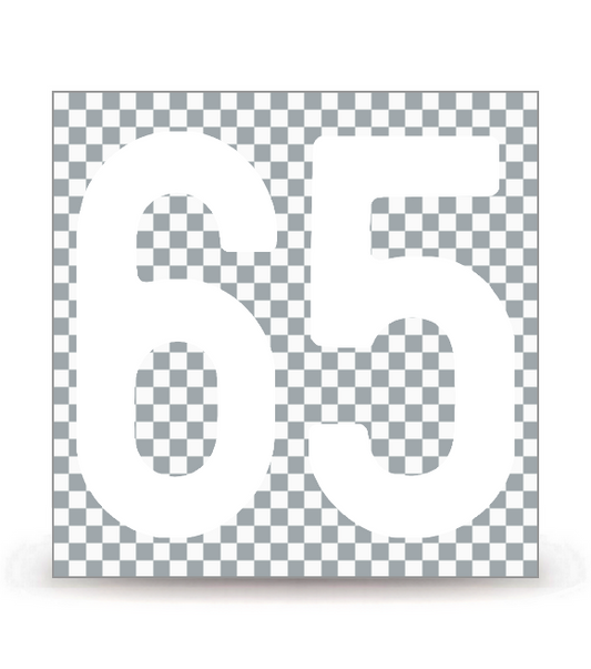 65 - Hautes-Pyrénées | Autocollant plaque immatriculation®