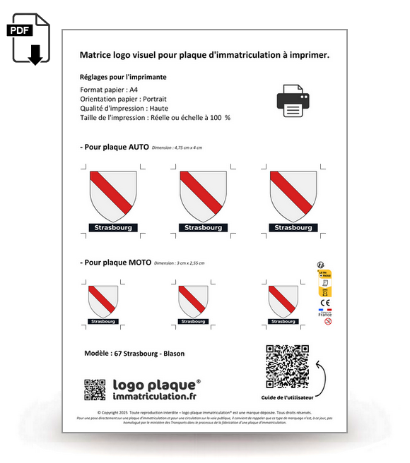 67 Strasbourg - Blason