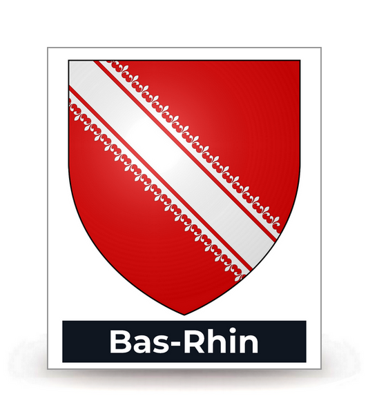 67 Bas-Rhin - Blason - Blason 2009Alsace - Blason 2009