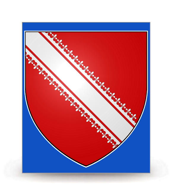 67 Bas-Rhin - Blason FB - Autocollant plaque immatriculation®