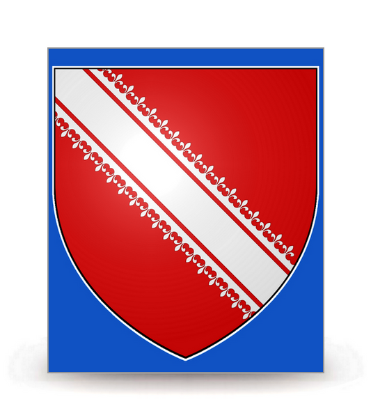67 Bas-Rhin - Blason FB - Autocollant plaque immatriculation®