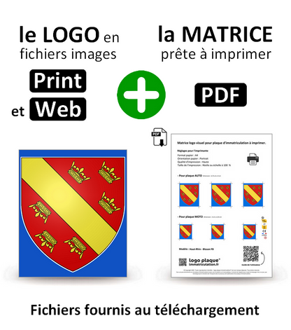 68 Haut-Rhin - Blason FB