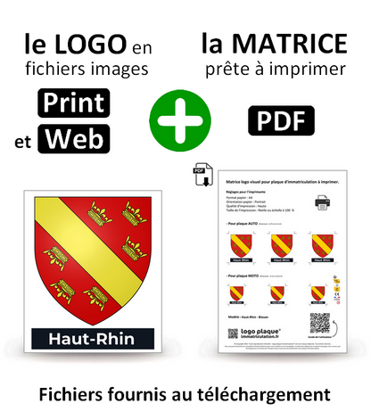68 Haut-Rhin - Blason