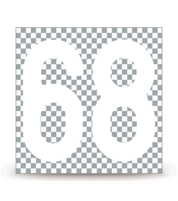 68 - Haut-Rhin | Autocollant plaque immatriculation®