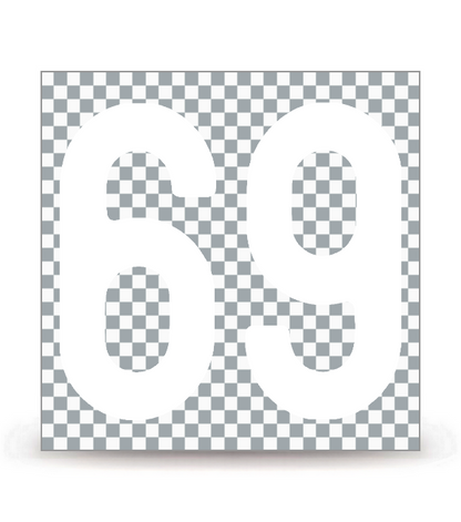 69 - Rhône | Autocollant plaque immatriculation®