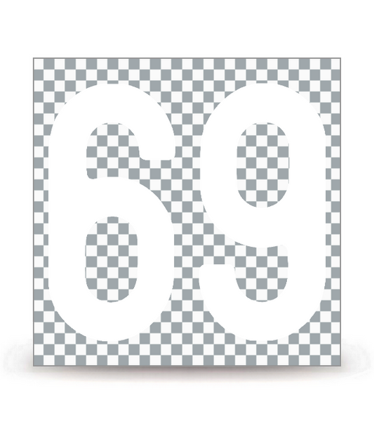 69 - Rhône | Autocollant plaque immatriculation®