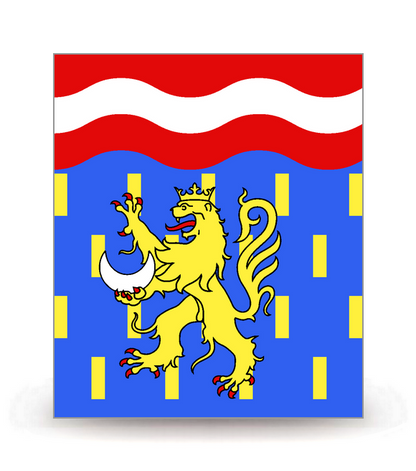 70 Haute-Saône - Drapeau Ajusté