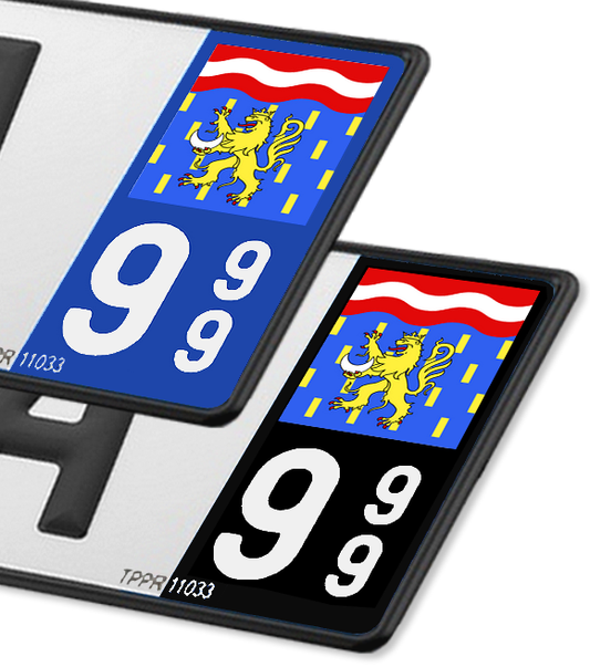 70 Haute-Saône - Drapeau Ajusté