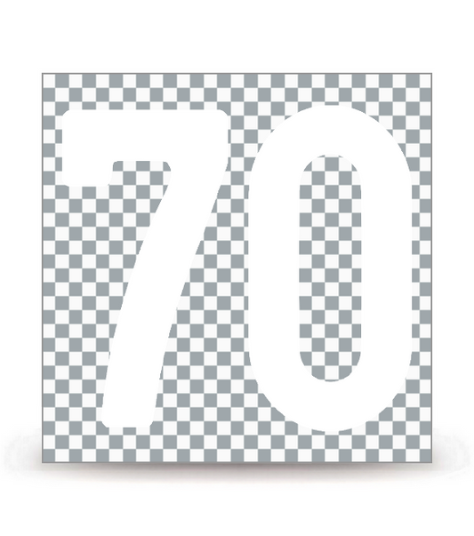 70 - Haute-Saône | Autocollant plaque immatriculation®