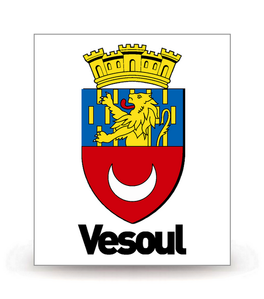 70 Vesoul - Ville (2015) - Autocollant plaque immatriculation®