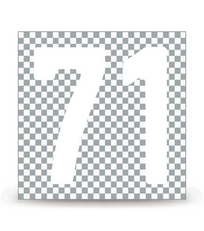 71 - Saône-et-Loire | Autocollant plaque immatriculation® 