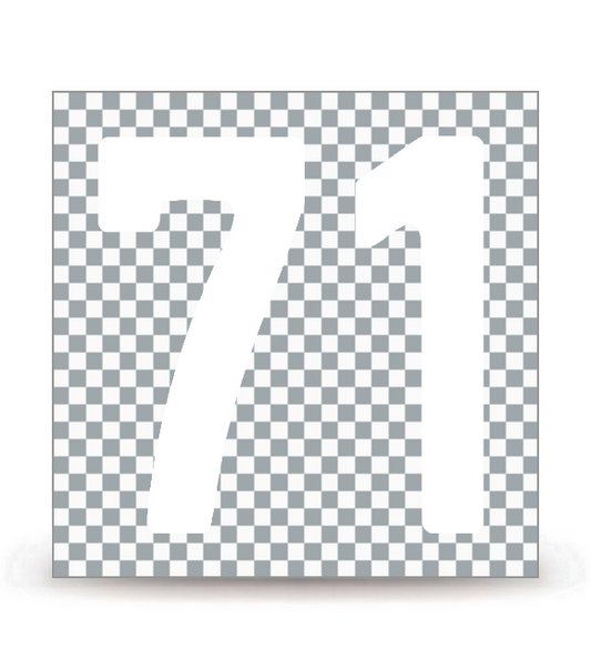 71 - Saône-et-Loire | Autocollant plaque immatriculation® 