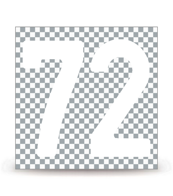 72 - Sarthe | Autocollant plaque immatriculation®