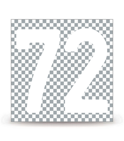 72 - Sarthe | Autocollant plaque immatriculation®