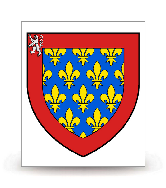 72 Sarthe  - Blason - Autocollant plaque immatriculation®