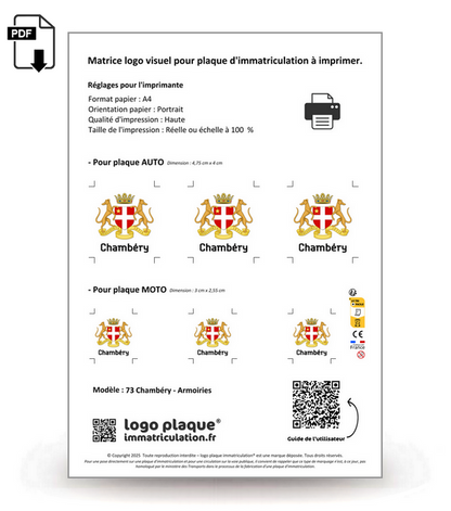 73 Chambéry - Armoiries