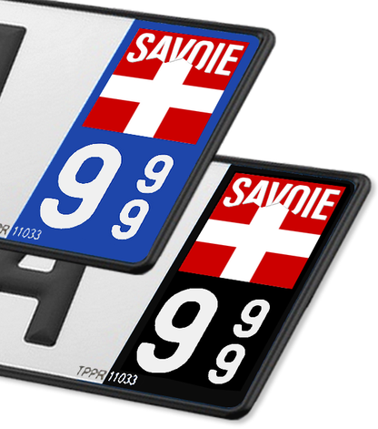 73 Savoie - Drapeau Ajusté