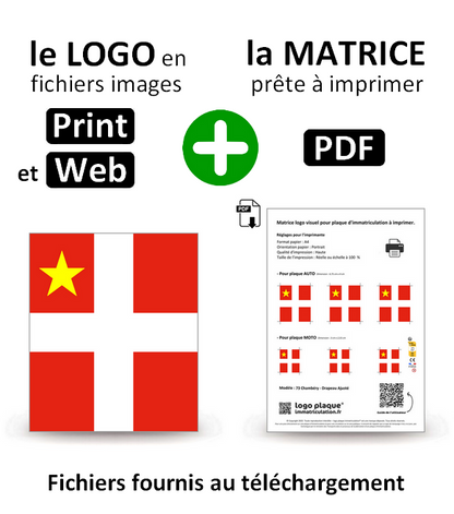 73 Chambéry - Adjusted Flag