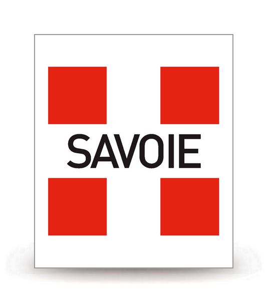 73 Savoie - Département (2013) - Autocollant plaque immatriculation®