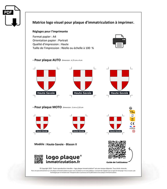 74 Haute-Savoie - Blason II