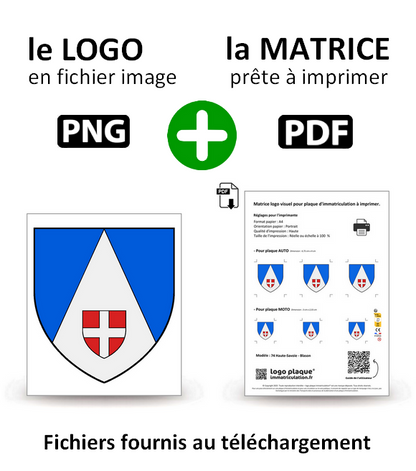 74 Haute-Savoie - Blason