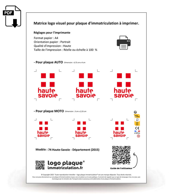 74 Haute-Savoie - Département (2015)