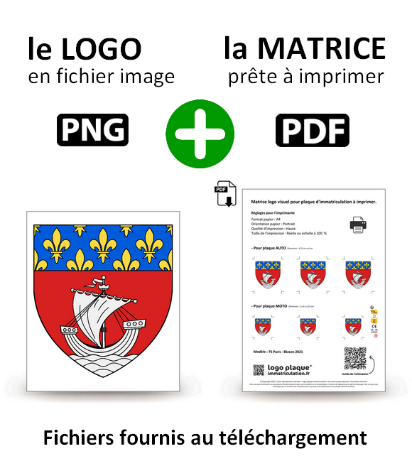 75 Paris - Blason 2021