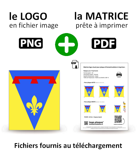 83 Var - Drapeau Ajusté